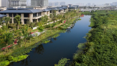 嘉興市南湖基金小鎮(zhèn)一期啟動區(qū)親水花園式辦公樓